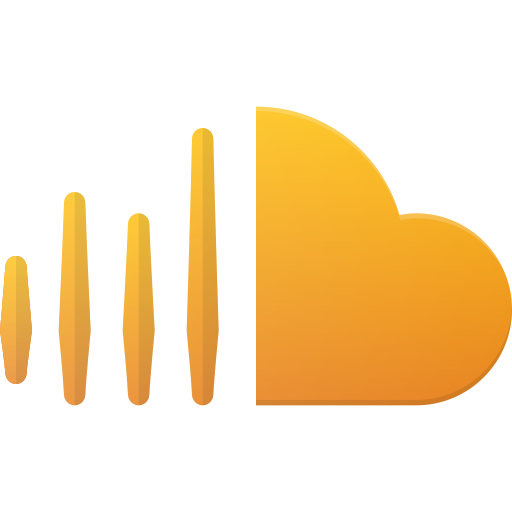 Sound, social media, cloud icon